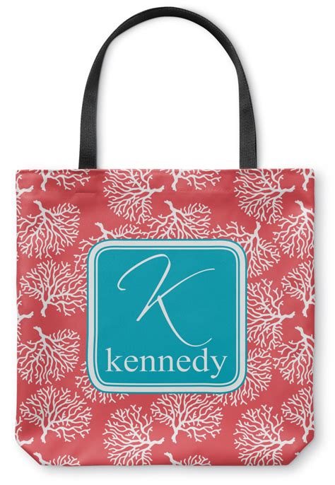 teal canvas tote bag.